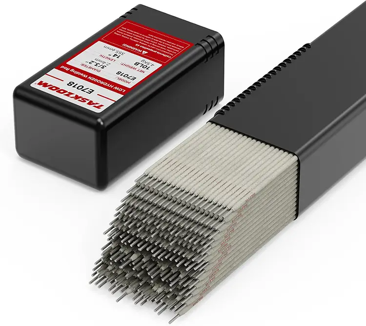 TASKZOOM E7018 Welding Rod 3/32" 10 lb Low Hydrogen Carbon Steel Stick Electrodes, 7018 Welding